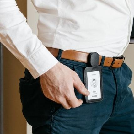 

Silahkan Order] Orbitkey ID Card Holder Name Tag Cardholder Gantungan Kartu Nama