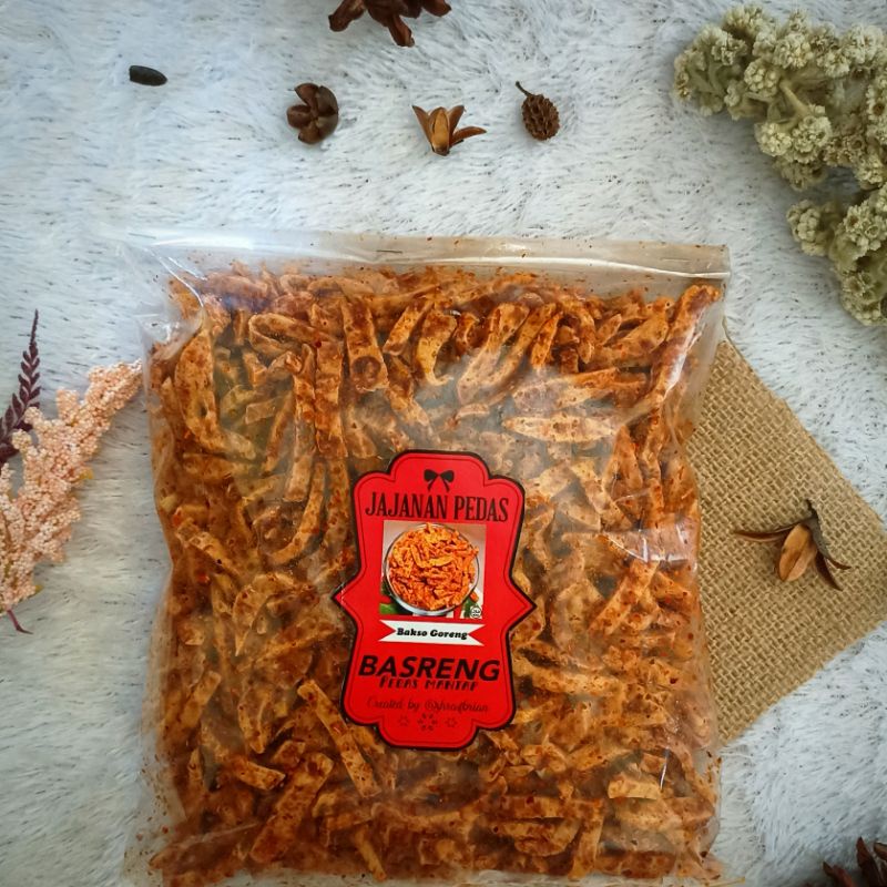 

Basreng½kg/Basreng pedasmantap