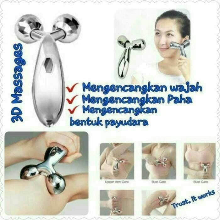 PIJAT 3D MASSAGE / ROLLER TIRUS WAJAH