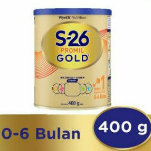 Susu S-26 PROMIL GOLD tahap 1 susu bayi 0-6 bulan 400gr