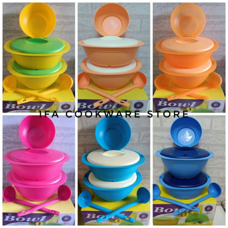 Bowl Collection Wadah Nasi & Lauk Ifa Cookware