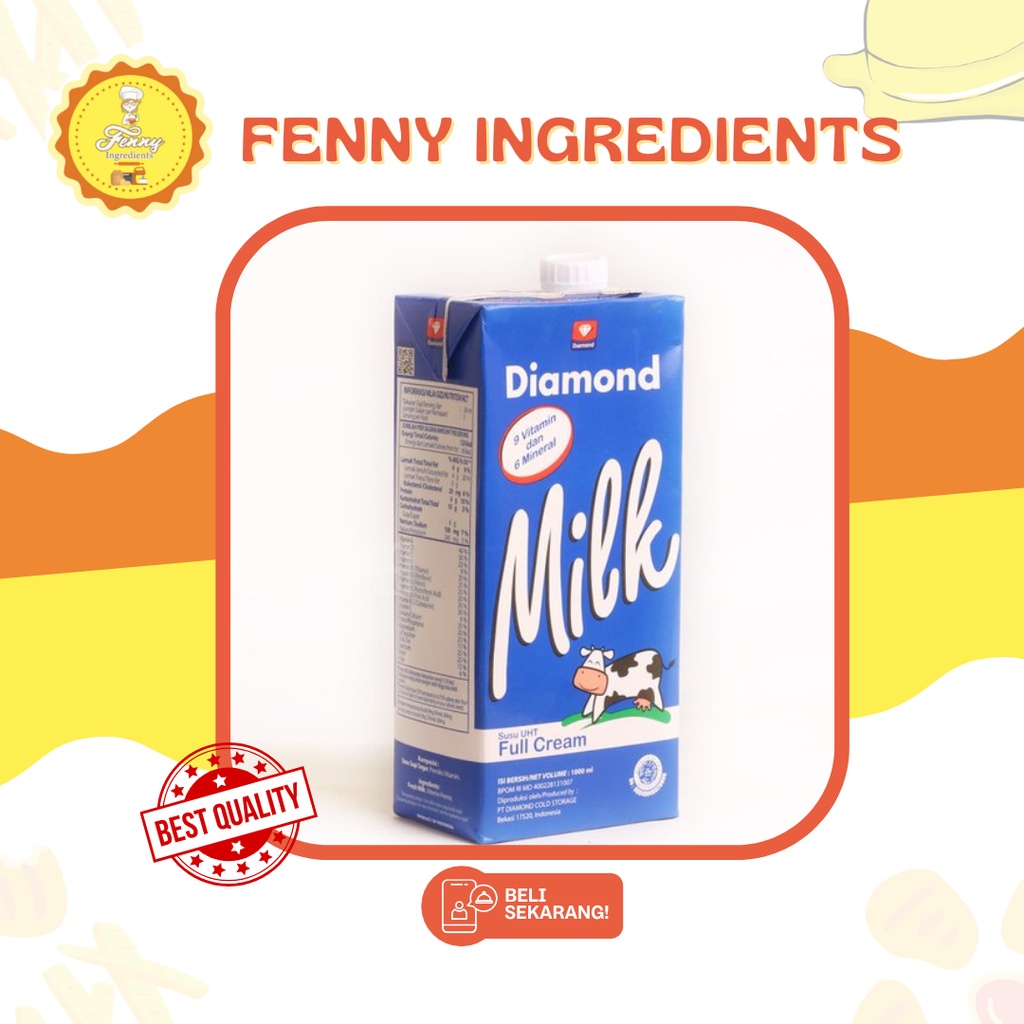 

DIAMOND UHT FULL CREAM 1 L