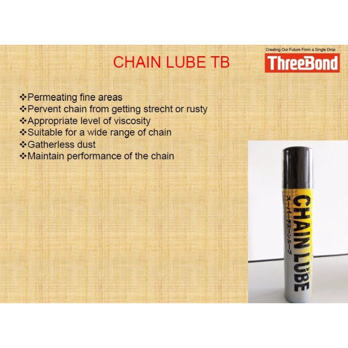Threebond Super Chain Lube 70 ml Oli Pelumas Rantai Sepeda Motor 1816B