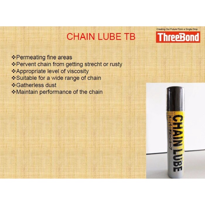 Threebond Super Chain Lube 70 ml Oli Pelumas Rantai Sepeda Motor 1816B