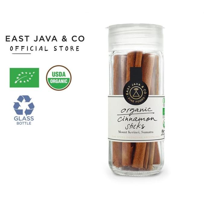 

East Java & Co Organic Cinnamon Sticks - 35g (Kayu Manis Organik)