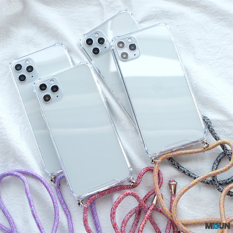 {HOT} LANYARD CASE - Acrylic Lanyard - Softcase - IPHONE 6 6+ 7 8 7+ 8+ X XR XSMAX 11 11PRO 11PROMAX