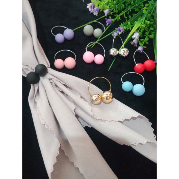 Ring Hijab Mutiara Acessories hijab