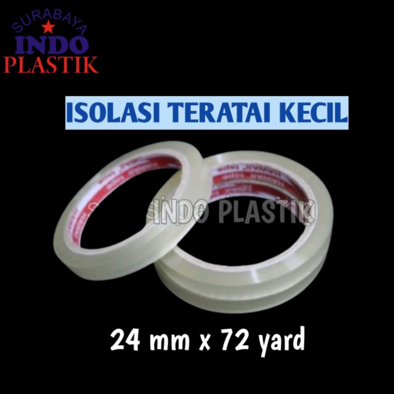 

ISOLASI LAKBAN DIAMOND BENING TRANSPARAN 1 INCH 72 YARD
