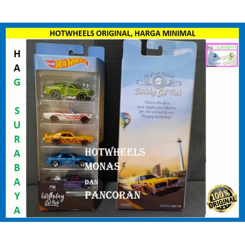 Hotwheels Collector Birthday gift PTMI 2018 Limited Edition