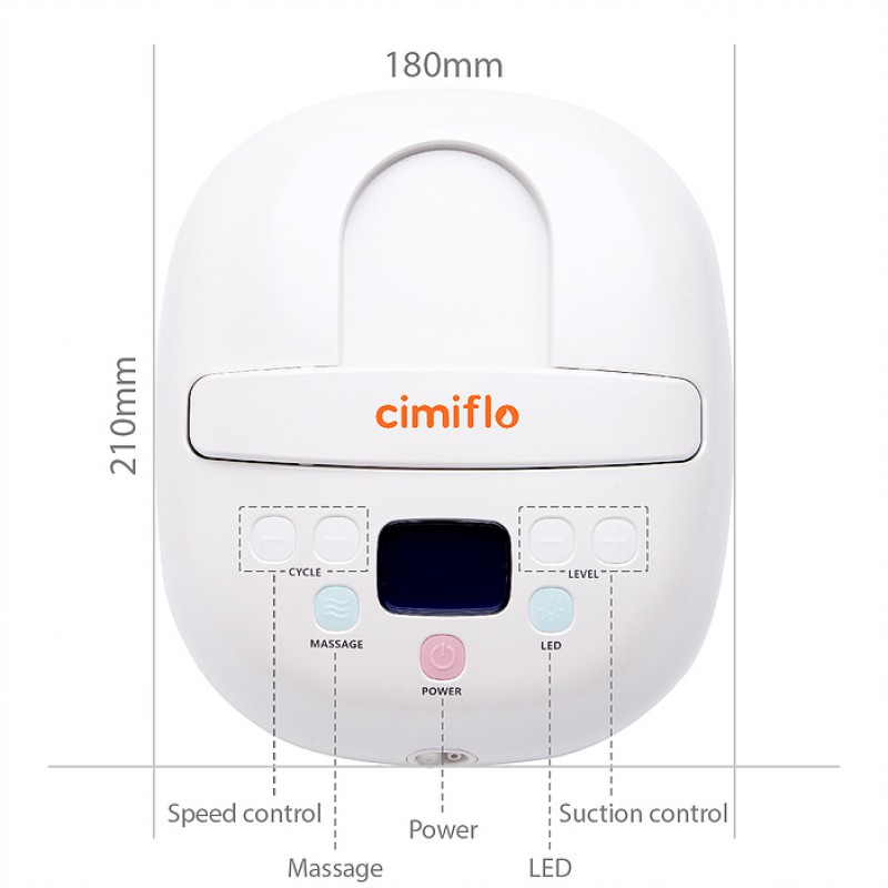 Cimiflo S3 Electric Breast Pump (Free Hands Breast Shield)