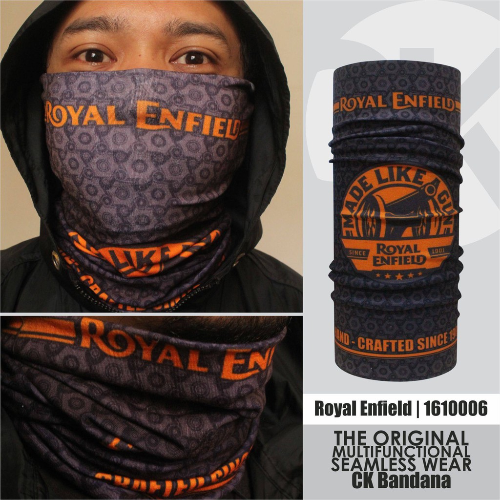 Jual Buff CK Bandana Royal Enfield Original Shopee Indonesia