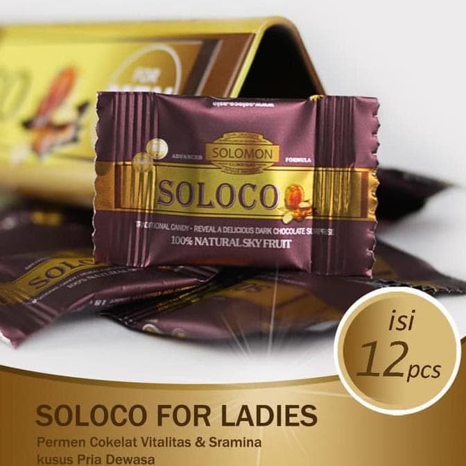 Terlaris Soloco Candy For Ladies Asli Original Mmeningkatkan Libido