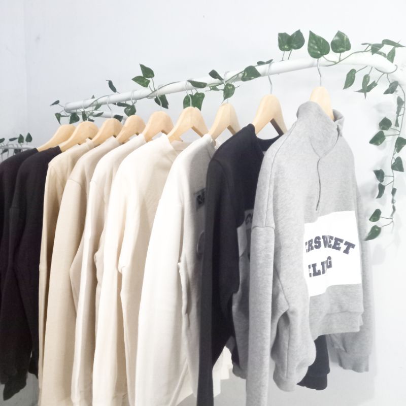 CREWNECK OVERSIZE & LENGAN BALON