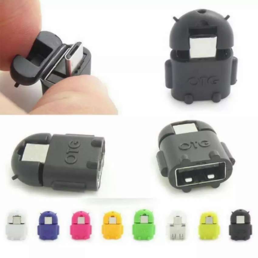 OTG Micro USB Android to Port Non Kabel Data Konektor Conncetor Printer Camera Flashdisk To HP Phone