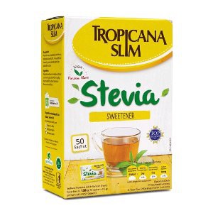 Tropicana Slim Stevia ( 1 Box Isi 50 Sachet )