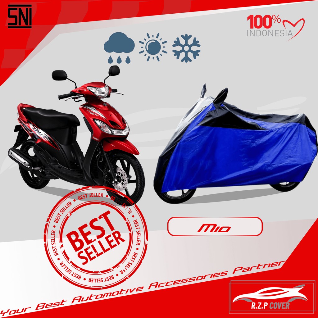COVER MOTOR MIO SELIMUT MOTOR MIO SARUNG MOTOR MIO BAHAN TEBAL