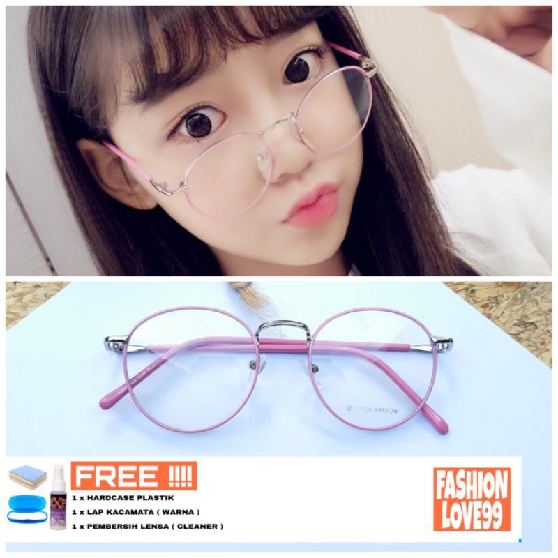 Frame besi/kacamata 9765/Kacamata bulat/kacamata Frame