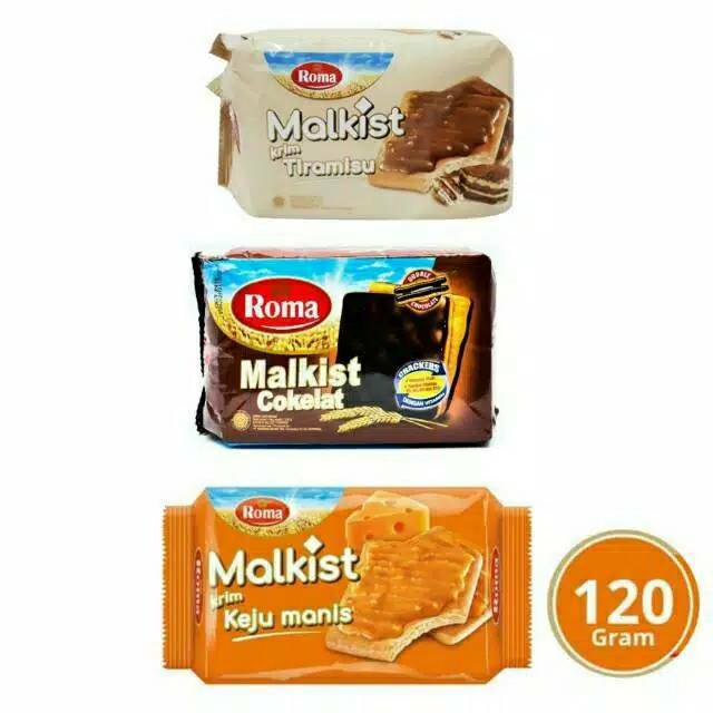 

Paket Roma Malkist Crakers/ isi 3 bks