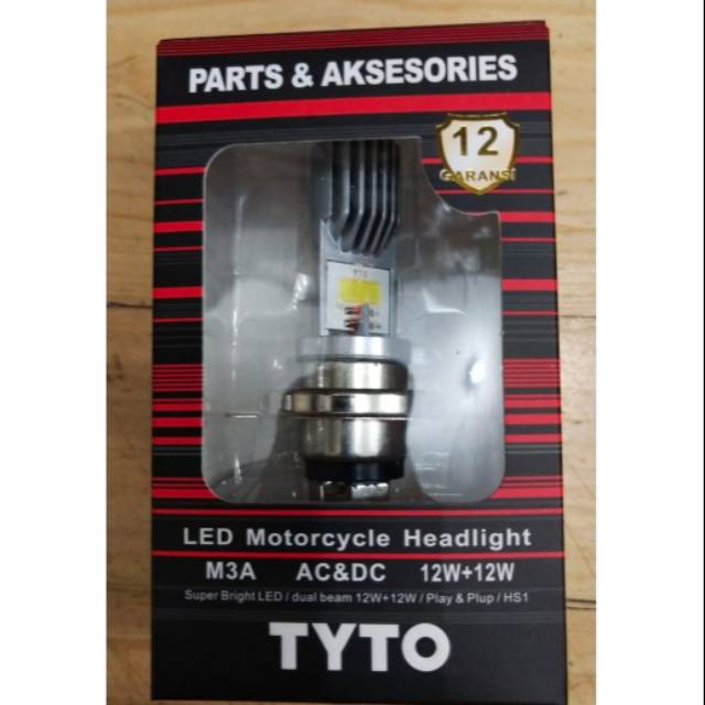 Lampu LED TYTO untuk motor scoopy f1, cb150, verza, mega pro, vixion,