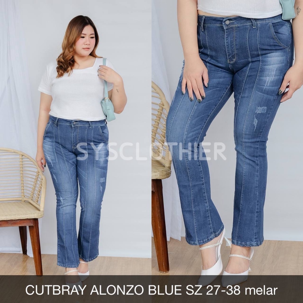 CELANA JEANS WANITA CB BLUE ALONZO-SYS CLOTHIER