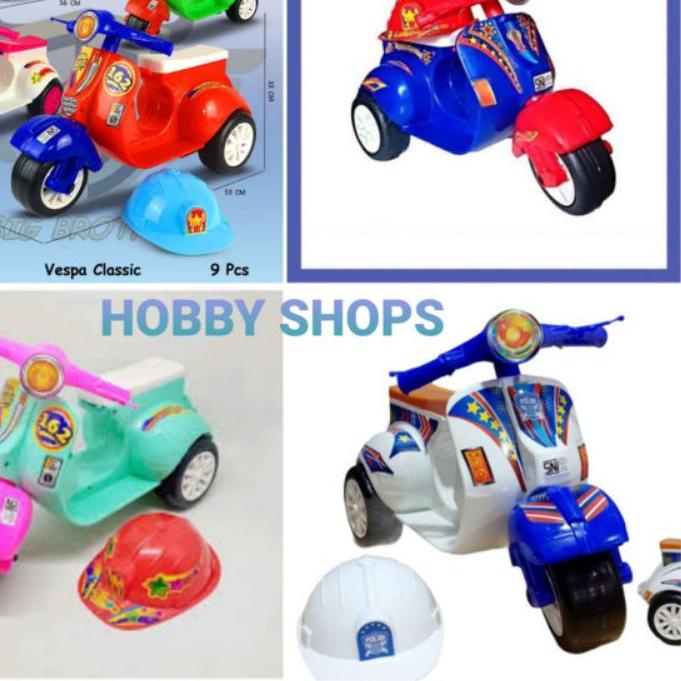 vespa dorong anak sg vc 162 polisi vespa anak mini vespa duduk anak vespa imut vespa imut