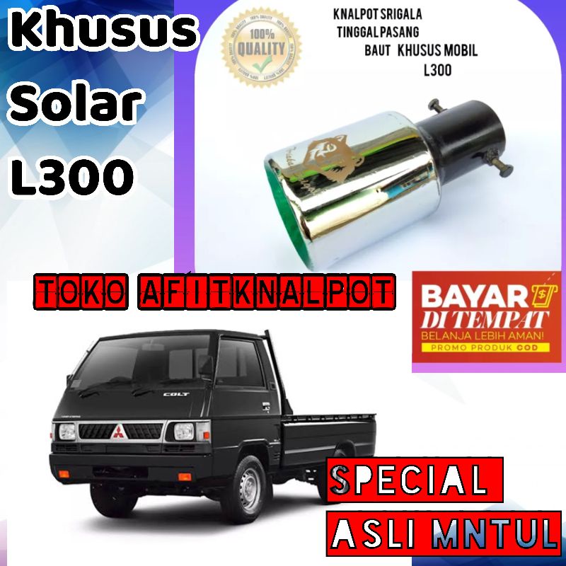 knalpot srigala l300 solar phanter