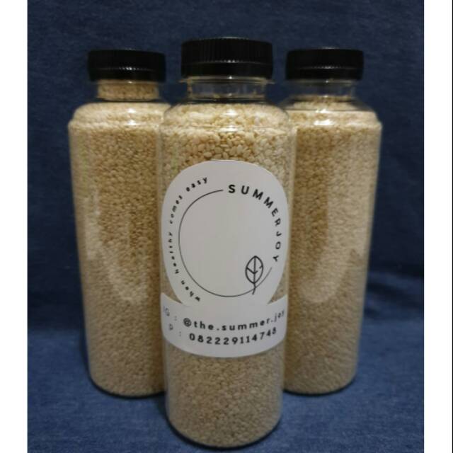 

BIJI WIJEN PUTIH / HITAM MENTAH / Goma / Raw Sesame Seed/Seeds