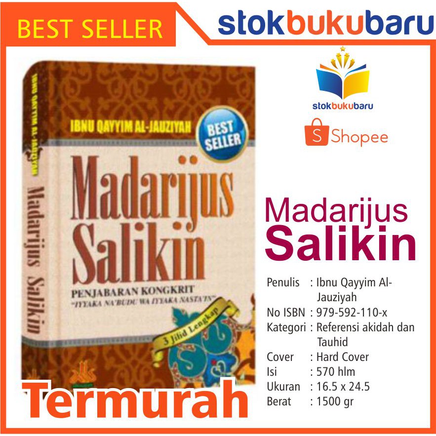 Buku Madarijus Salikin - Ibnu Qayyim Al-Jauziyah