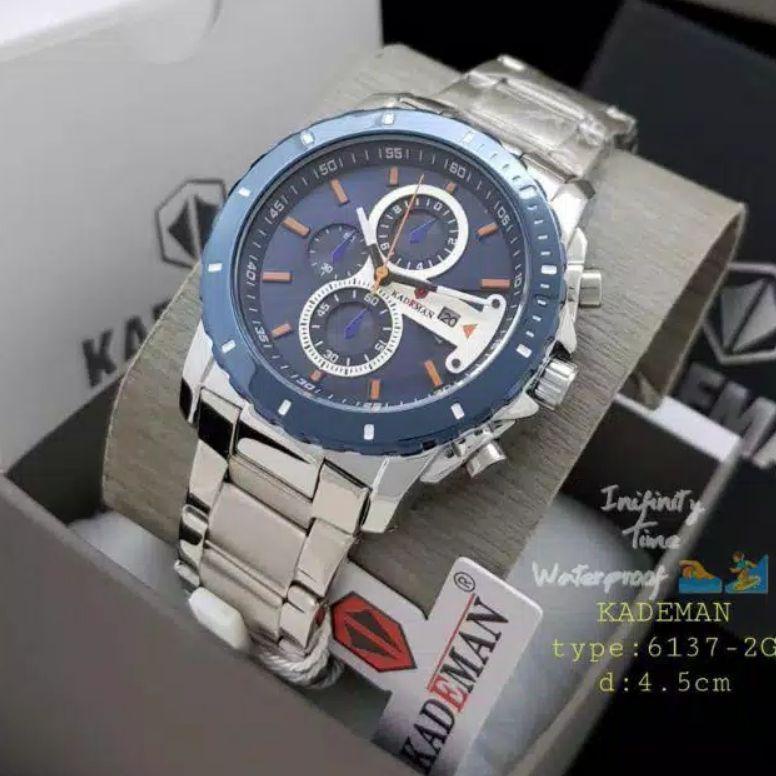 JAM TANGAN PRIA / JAM TANGAN COWOK KADEMAN 6141 ORIGINAL [LSS. 853908]