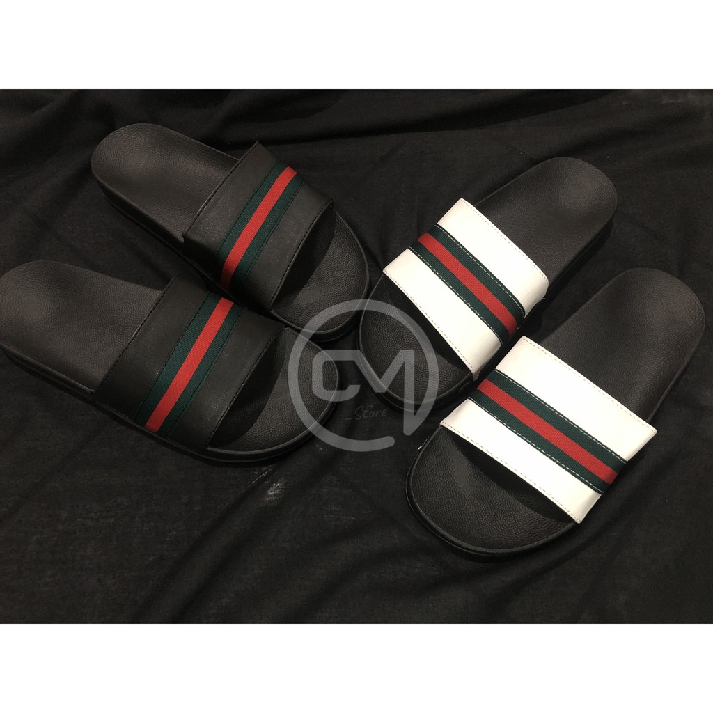 Sendal Slide Kokop Slop Guccii / sandal webing Pria Wanita