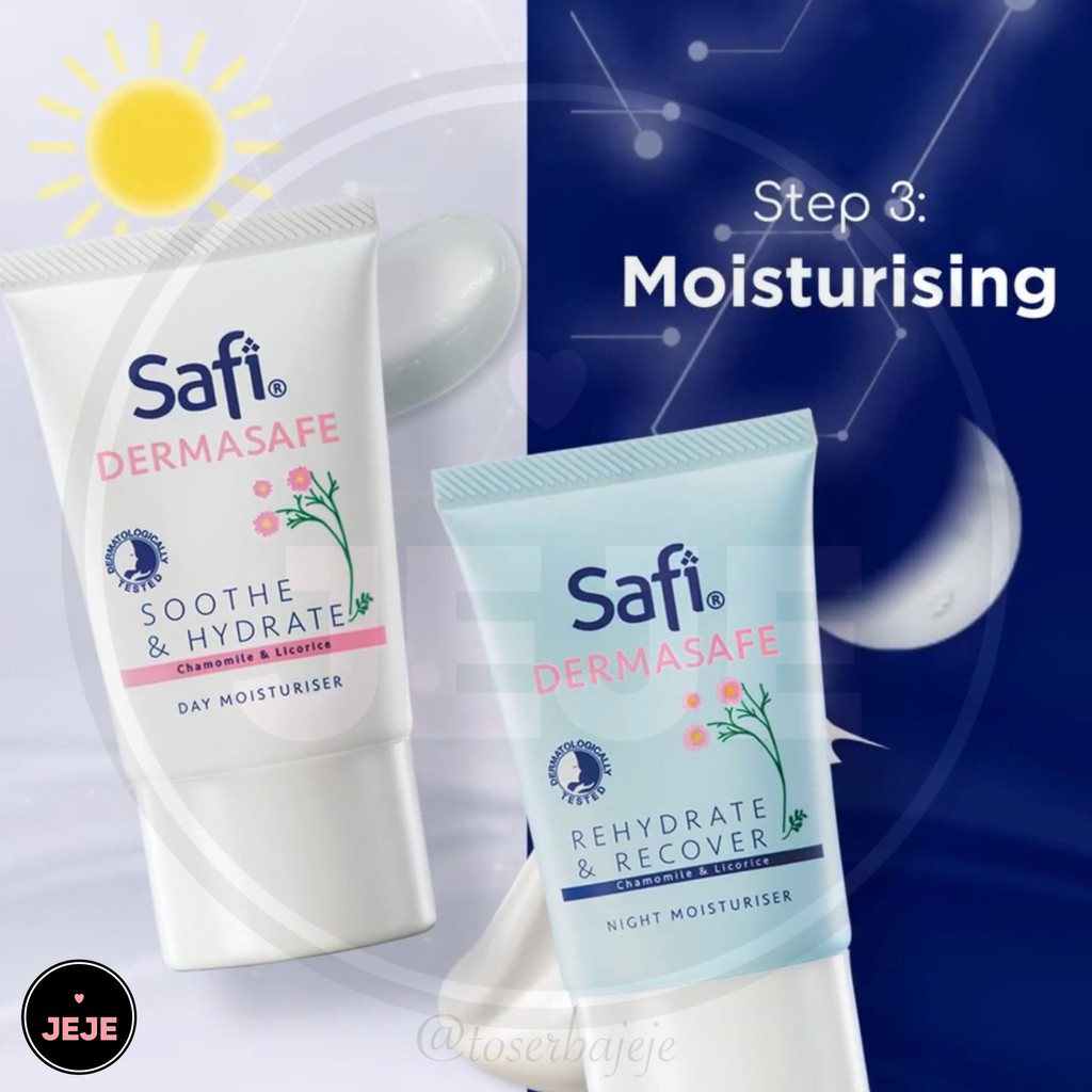 [PROMO PAYDAY] Safi Dermasafe Series | Cleanser Mist Day Night Moisturizer