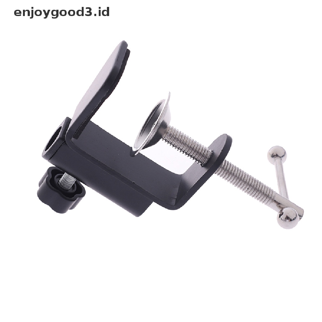 (D) 1pc Klem Holder Lampu Meja Bahan Metal