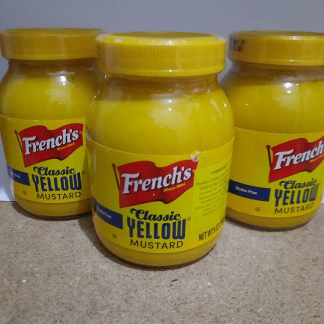 

French Classic Yellow Mustard 170gr/ 6 Oz / mustard paste