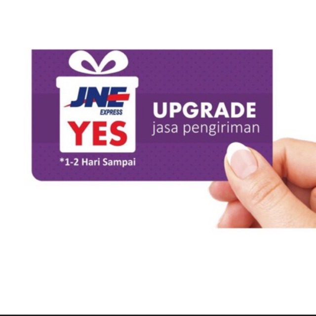 

Upgrade JNE YES kota di Jabodetabek