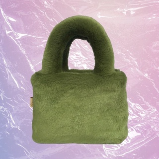 fluffy handle bag