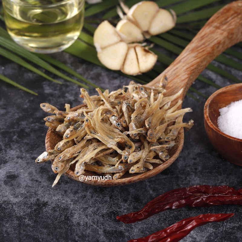 

Ikan Asin kering Teri Jengki 80gram