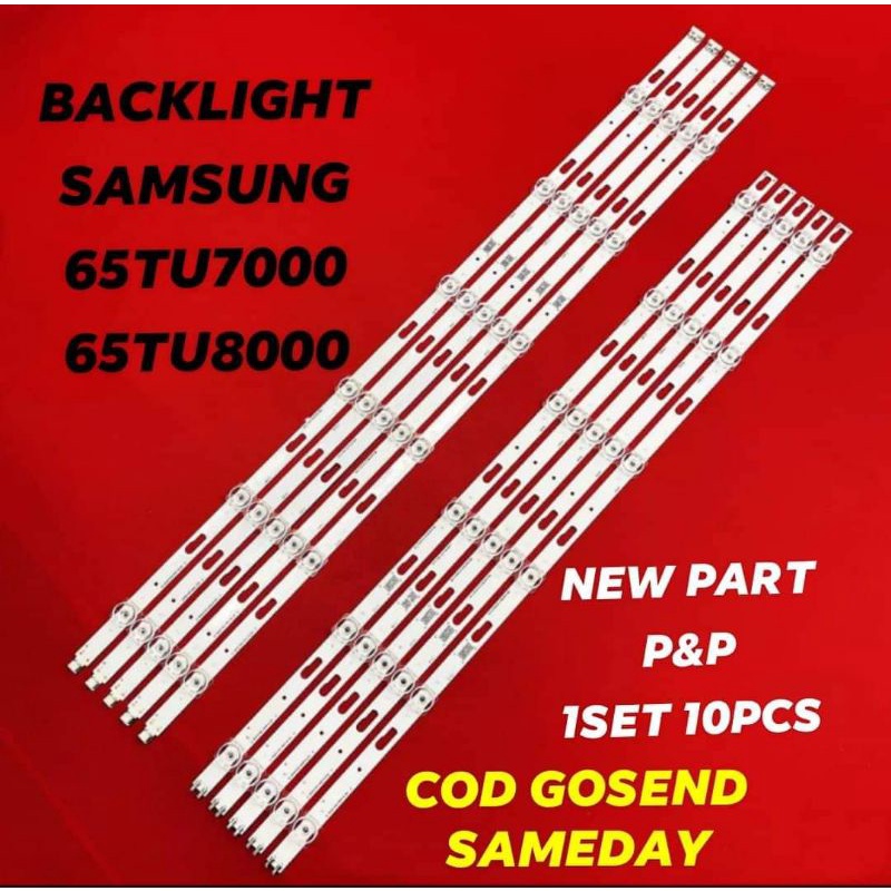 LAMPU LED BL BACKLIGHT SAMSUNG TV 65TU 65TU7000 65TU8000 UA65TU7000 UA65TU8000
