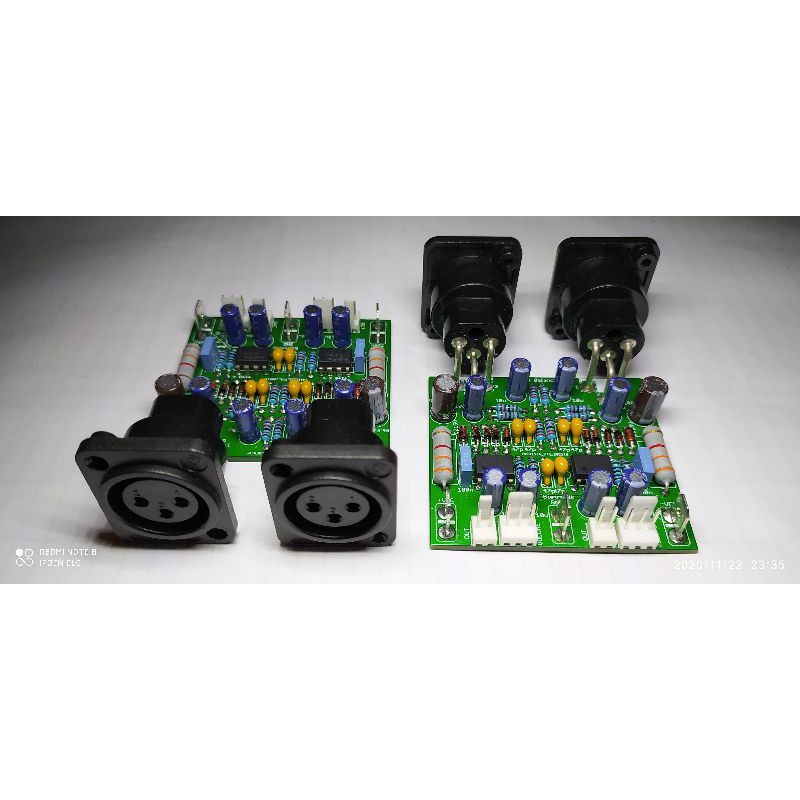 Input balance kecil double layer stereo