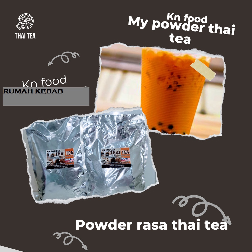 

Powder Thai Tea Regular 1 Kg -Bubuk powder Thai Tea 1 Kg