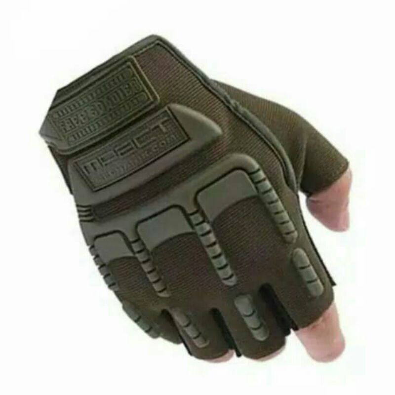 Sarung Tangan Tactical Half Finger/Sarung Tangan Sepeda, Motor Serat Gloves