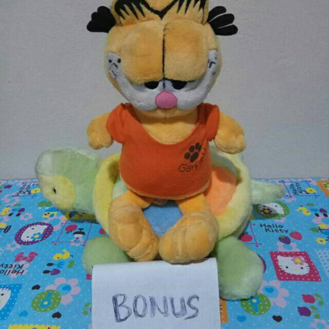 Boneka garfield boneka kurakura