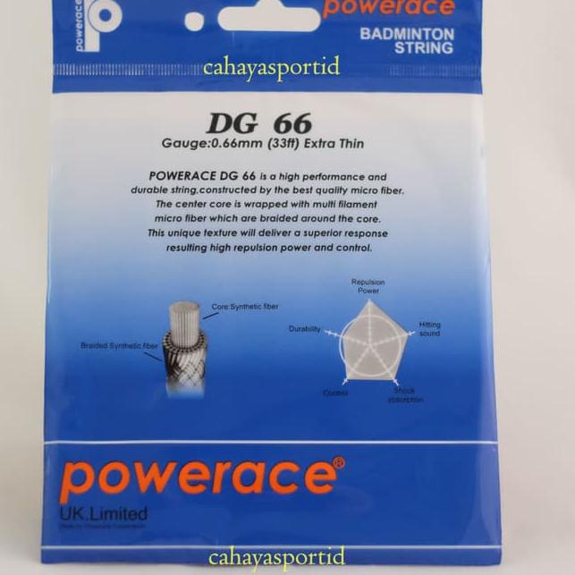 Power Ace Powerace DG 66 Senar Badminton [ZMB.26Au22n]