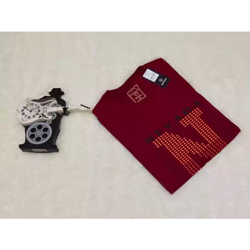 Paket 1pcs motif RANDOM | kaos nevada 35.000 pcs branded matahari pria wanita cewek cowok dewasa ori