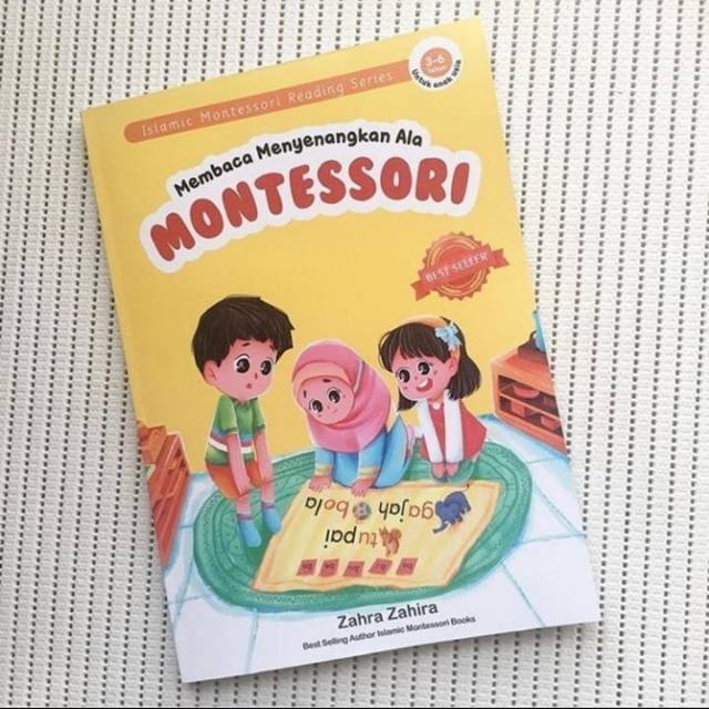 Buku Membaca Menyenangkan ala Montessori