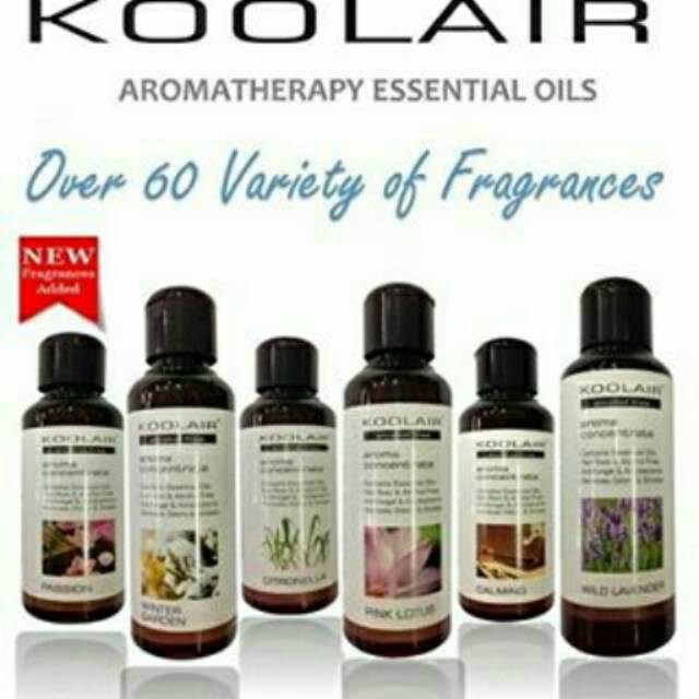 Koolair Waterbased Oil Aroma Solution untuk dipakai Purifier/Humidifier ukuran 120ml