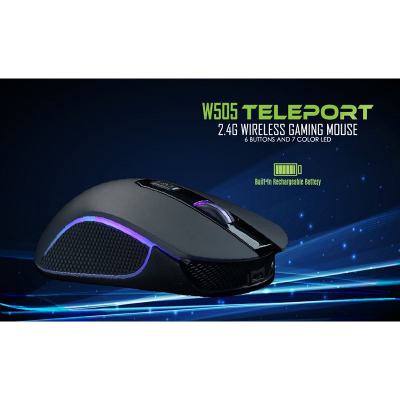 Imperion Gaming Mouse Wireless W505 Teleport Rechargeable