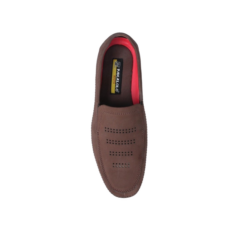 SEPATU PANSUS PAKALOLO PRIA ORIGINAL LOAFER CASUAL KULIT COKLAT PB10