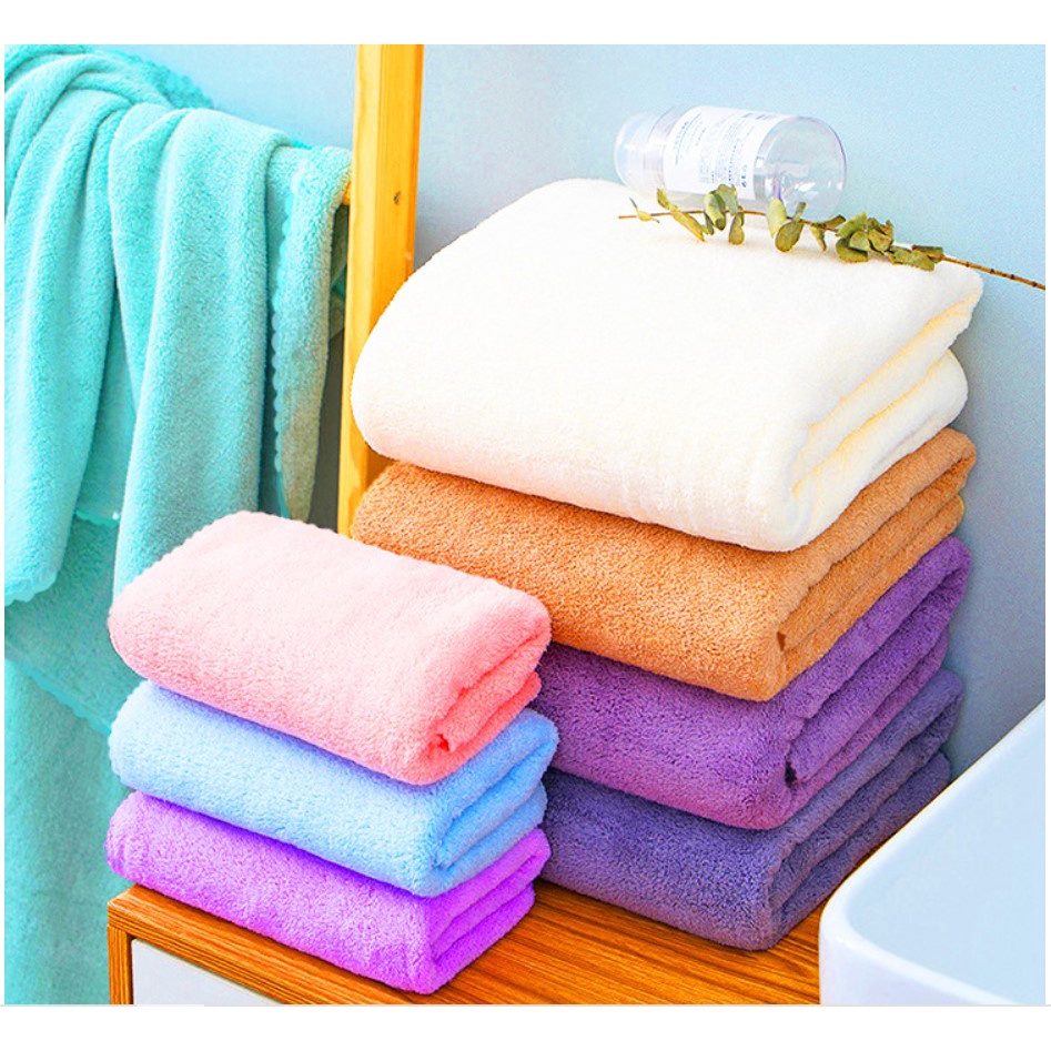 ETFELICEL Bath Towel Set / Handuk Wajah Premium Katun Tebal Halus Hadiah Souvenir Gift Hampers Kado