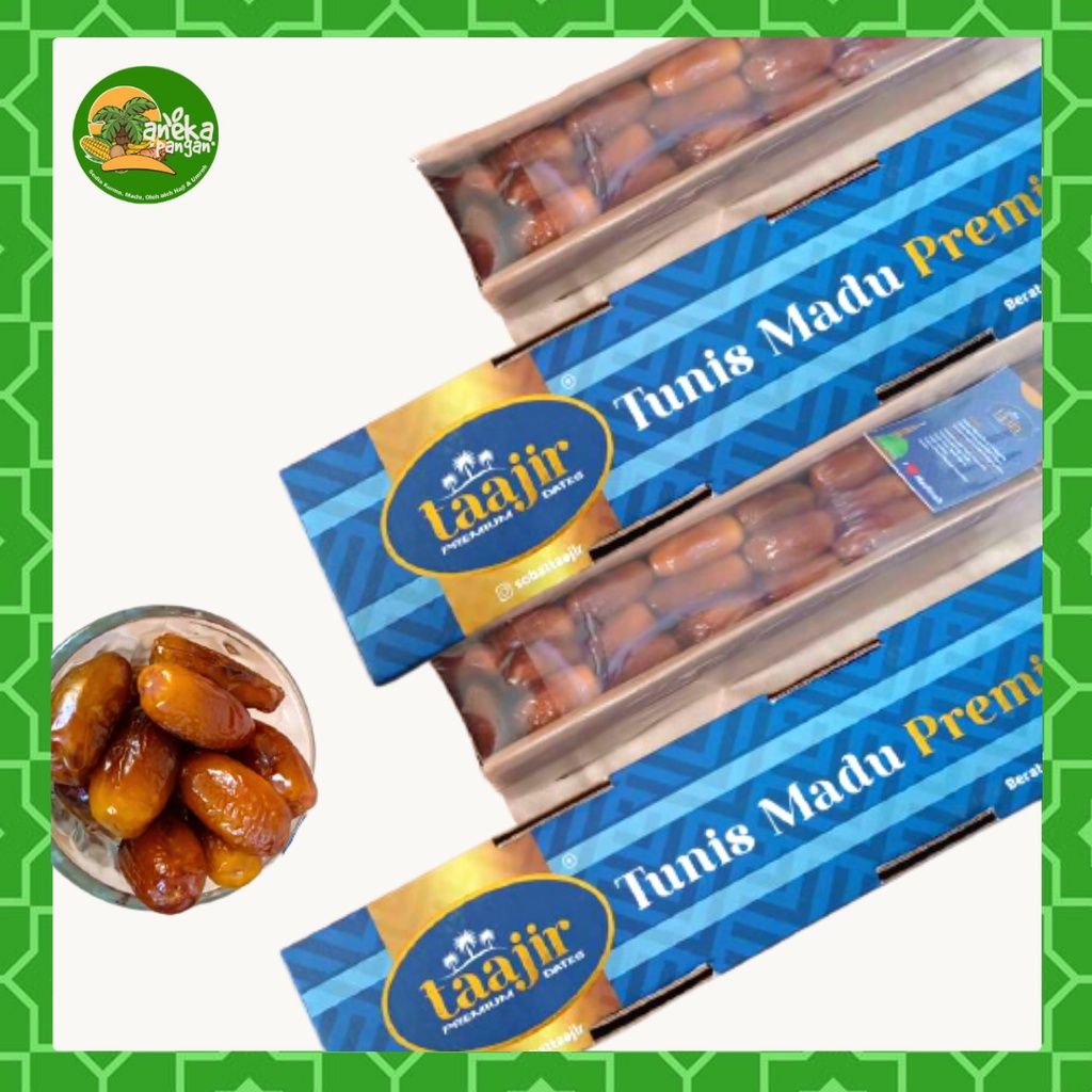 

KURMA TUNIS MADU PREMIUM 500GR TAAJIR / TUNISIA MADU PREMIUM