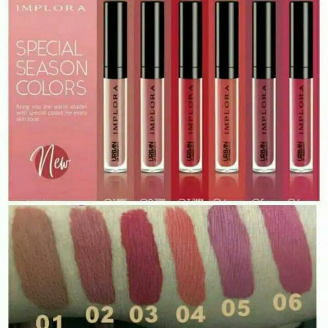 LIP CREAM IMPLORA BPOM